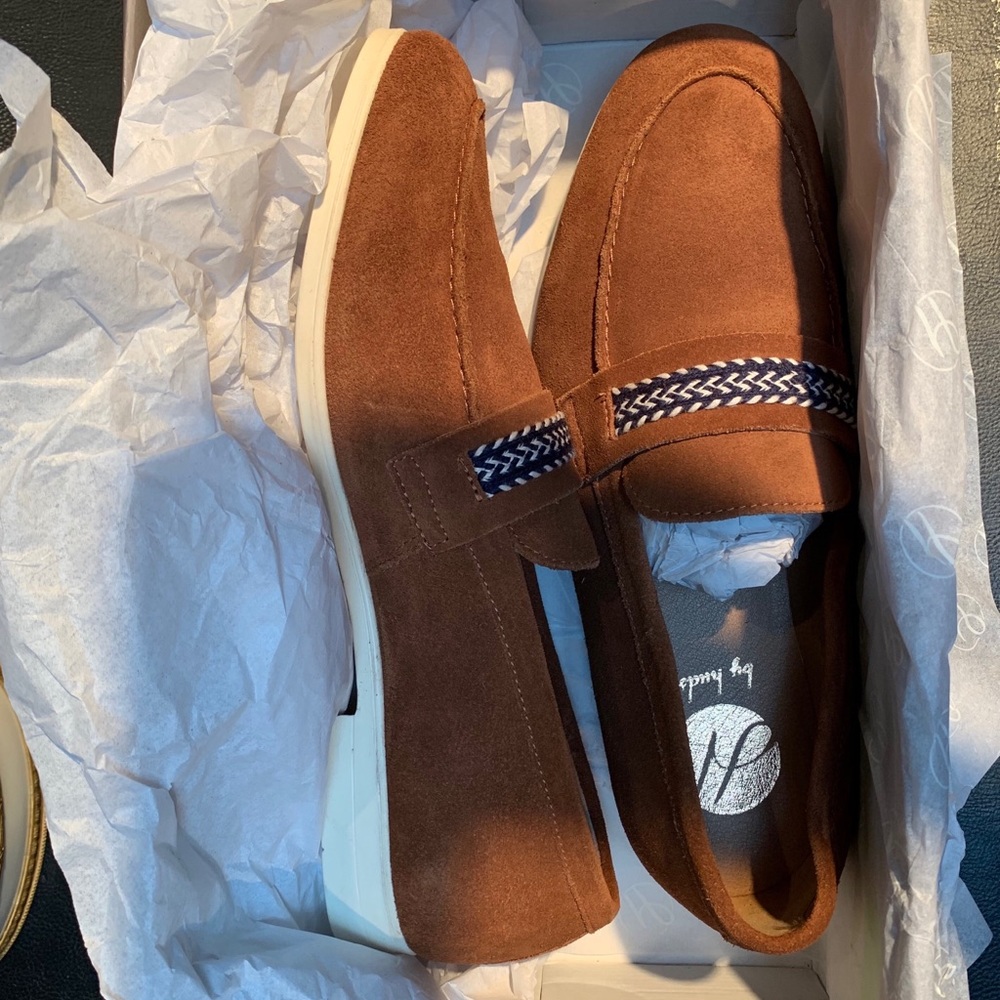 Hudson London Suede Loafers
